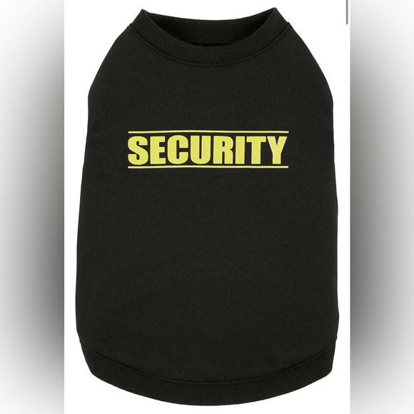 NWT Dog “Security” T-Shirt - Picture 4 of 6